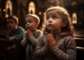 Oración para rezar a la Virgen para niños