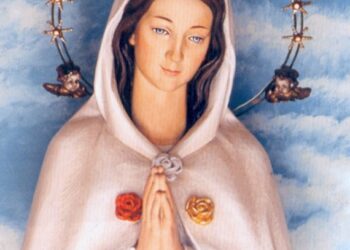 Coronilla Angelical de Dios y María Rosa Mística